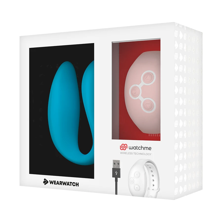 WEARWATCH - WATCHME DUAL TECHNOLOGY WIBRATOR INDYGO / ROZOWY